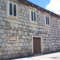 Korčula, Blato, lokacija prvog kina u kući Marka Petkovića