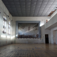 Korčula, Lumbarda, prvo kino, Dom kulture, 2014.