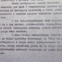 3. MeÄ‘unarodni susret umjetnika, 1972, detalj iz izvjeÅ¡taja.